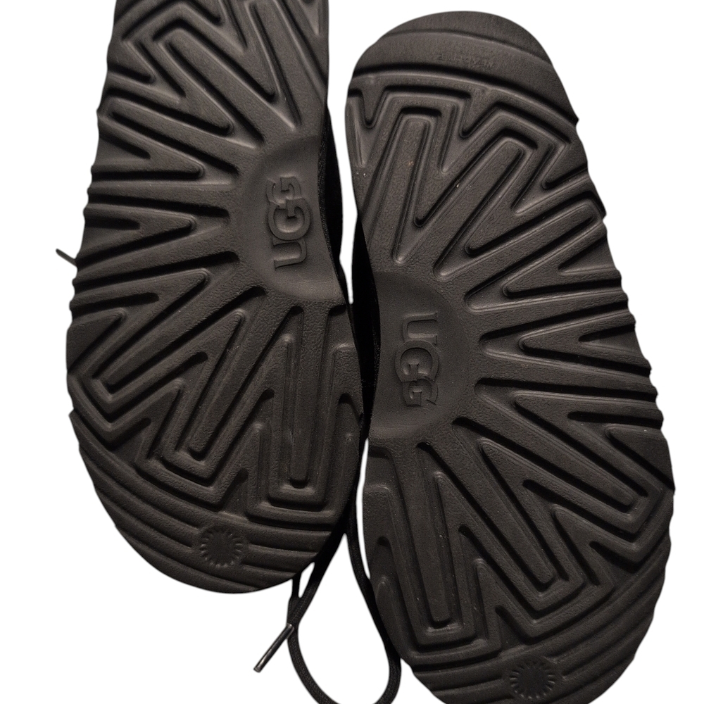 UGG Neumel II Kids Black Lace-Up Boots - Picture 3 of 5